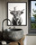 Highland Cow Art Print Poster, Toilet