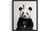 Panda Art Print Poster, Toilet