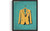 Man Suit  Art Print Poster