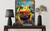 Bullfrog Art Print  Poster