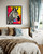 African Zebra Art Print Poster