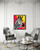 African Zebra Art Print Poster