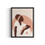 Female Relaxing Art Print Poster