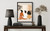 Female with Friends Art Print Poster