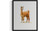 Alpaca  Art Print Poster