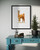 Alpaca  Art Print Poster