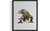 Komodo Dragon Art Print  Poster