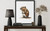 Muskrat Art Print  Poster