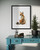 Serval  Art  Print Poster