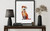 Weasel Art  Print  Poster