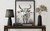 Zebu Art Print Poster