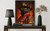 Firefighter Portrait Art Print Poster