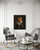 Fox King Art Print Poster