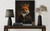 Fox King Art Print Poster