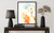 Jesus ascending to Heaven Art Print Poster