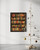 Bookshelf Art Print Poster