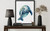 Manatee Art Print Poster