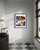 Basket with Oranges Art Print Poster