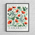 Camarillo California Flower Market Art Print Poster