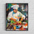 Cooking Chef Art Print Poster