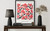 Sego Lily Art Print Poster