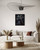 Dancing Skeleton Art Print Poster
