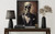 Skull Portrait Art Print Poster