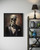 Skull Portrait Art Print Poster
