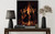 Bonfire Art Print Poster