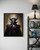Evil Black Wizard Art Print Poster 1