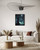 ghost in a graveyard Art Print Poster 1