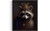 Racoon with Crown Art Print Poster