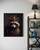 Racoon with Crown Art Print Poster