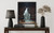 Ghost in Bookroom Art Print Poster