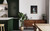 Ghost in Bookroom Art Print Poster