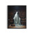 Ghost in Bookroom Art Print Poster