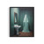 Ghost in Restroom Art Print Poster