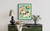 Wake Forest North Carolina Flower Market Art Print Poster