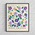 West Orange New Jersey Flower Market Art Print Poster