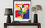 Calla Lily Flower  Vase Art Print Poster