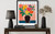 Camellia Flower Vase  Art Print Poster