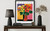 Nasturtium Flower Vase Art Print Poster