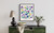 Wheaton Illinois Flower Market Art Print Poster