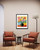 Chrysanthemum Flower  Vase Art Print Poster