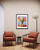Magnolia Flower Vase Art Print Poster 1