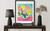 Rhododendron Flower Vase Art Print Poster