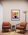 Tulip Flower Vase  Art Print Poster