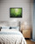 Green Bamboo Theme Art Print Poster
