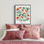 Davis California Flower Market Art Print Poster