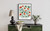 Delano California Flower Market Art Print Poster